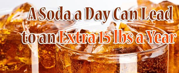 A Soda a Day Can Lead to an Extra 15 lbs a Year