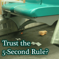 The Five-second Rule: It's Actually True, Sometimes