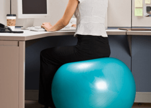 4 Reasons Why Your Butt Should Be On an Exercise Ball Instead of a Desk Chair