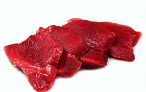 raw tuna