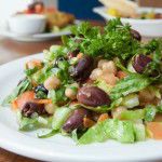 Vegetarian Mediterranean style Tabouli salad