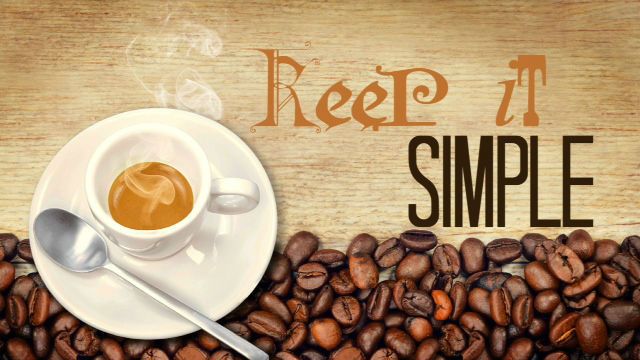 simple coffee