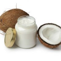 Coconut oil and fresh coconut