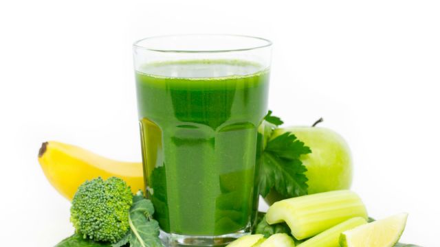 Healthy green smoothie