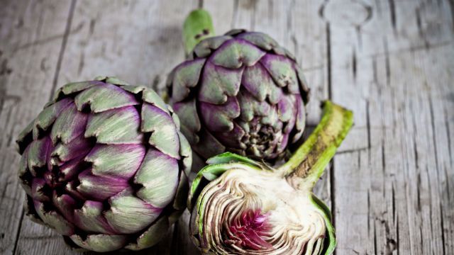 fresh artichokes