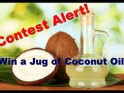 Contest Alert!! Win a Jar of Coconut Oil