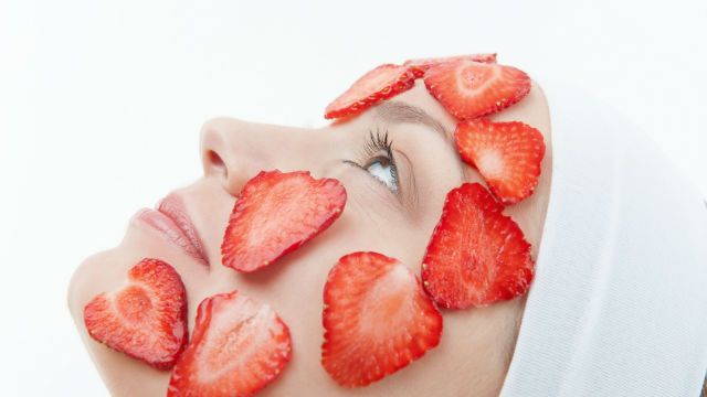 strawberry face mask
