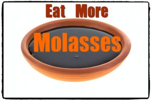 Dish of molasses