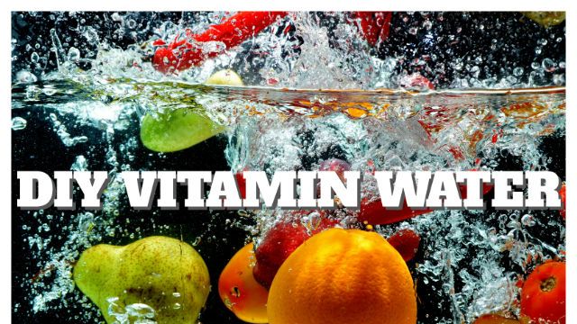 Fruit Splash on water