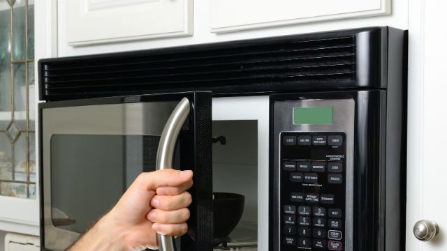 Hand Opening Microwave