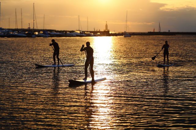 Pilates and Stand-Up Paddleboarding Fuse to Create a Whole New Workout