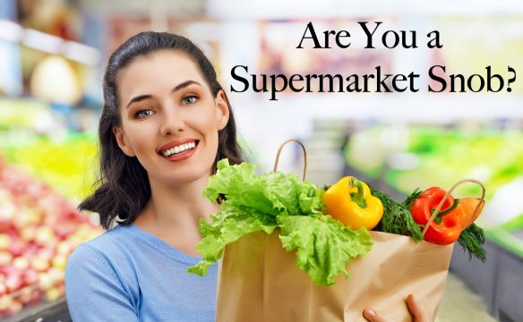 at the grocery store