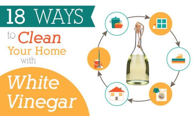 18 Ways to Clean Your Home with Vinegar