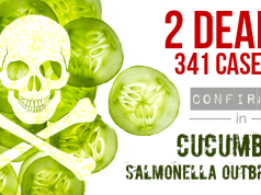 Update: Two Dead and 341 Cases Confirmed in Cucumber Salmonella Outbreak