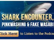 Podcast Episode #15: Shark Encounter, Truth about Pinkwashing, Fake Wasabi