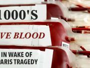 1000’s Give Blood in Wake of Paris Tragedy