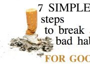 7 Simple Steps to Break a Bad Habit, for Good