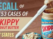 Recall of 153 Cases of Skippy Peanut Butter in 7 States