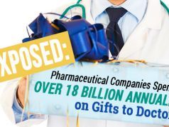 Exposed: Pharmaceutical Companies Spend Over 18 Billion Annually on Gifts to Doctors