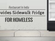 Restaurant In India Provides Sidewalk Fridge For Homeless