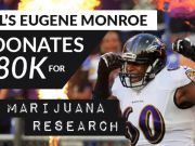 NFL’s Eugene Monroe Donates $80K For Marijuana Research