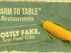 “Farm To Table” Restaurants Mostly Fake, Says Food Critic