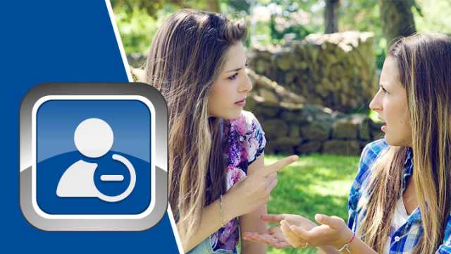 What happens when we unfriend someone on Facebook