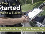 This Cop Started To Write A Ticket. Instead He Bought The Man A Car Seat