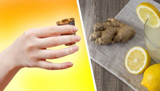 Healing Benefits Of A Ginger And Lemon Shot