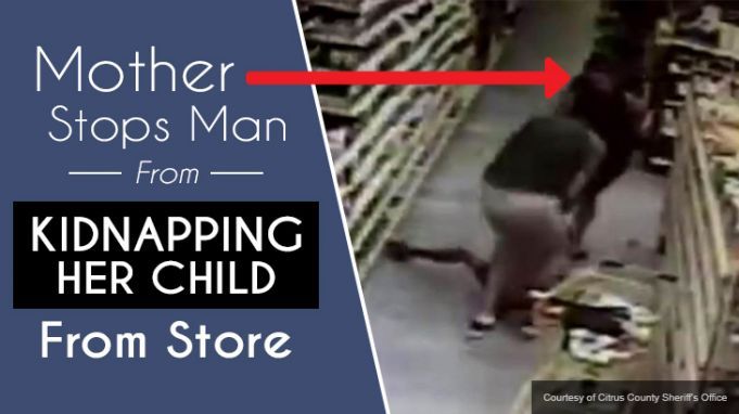 Florida Mother Stops Brazen Public Kidnapping Attempt