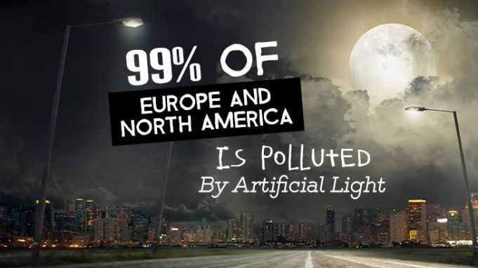 99% Of Europe And North America Is Polluted By Artificial Light