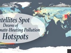 Satellites Spot Dozens of Climate-Heating Pollution Hotspots