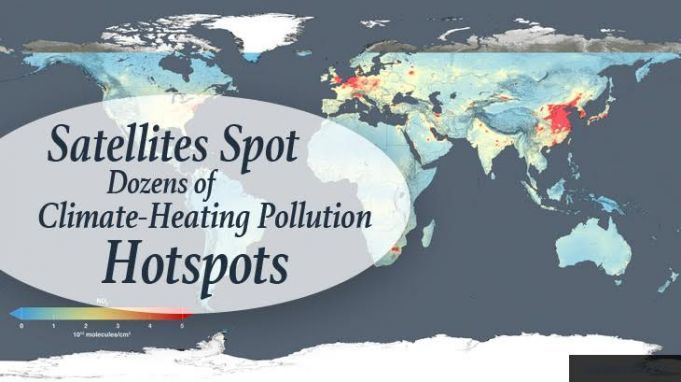 Satellites Spot Dozens of Climate-Heating Pollution Hotspots
