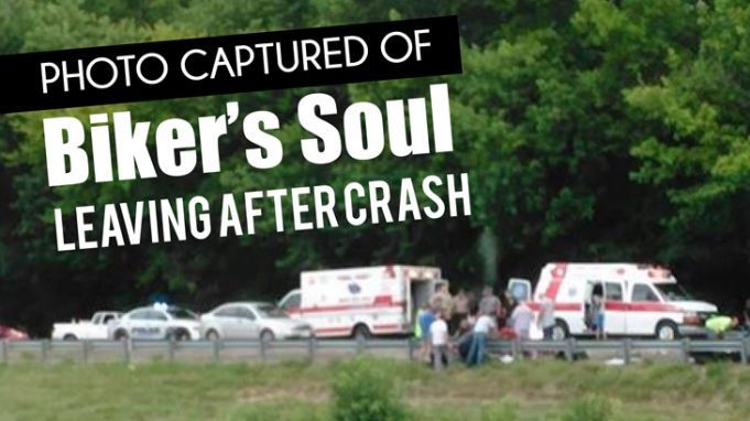 Photo Captured Of Biker’s Soul Leaving Body After Crash