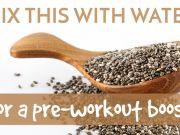 Mix This With Water For A Perfect Pre-Workout Boost