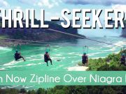 Thrill-Seekers Can Now Zipline Over Niagara Falls