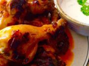 Buffalo Chicken Drumsticks with Blue Cheese Recipe