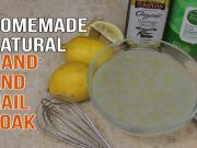 WATCH: Homemade Hand And Nail Soak