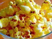 Turmeric and Garlic Infused Popcorn