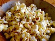 Rosemary and Garlic Infused Popcorn