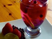 Strawberry, Blueberry and Lime Infused Water