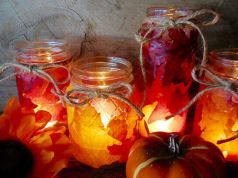 Welcome Fall With These Easy-To-Make Jar Votive Holders