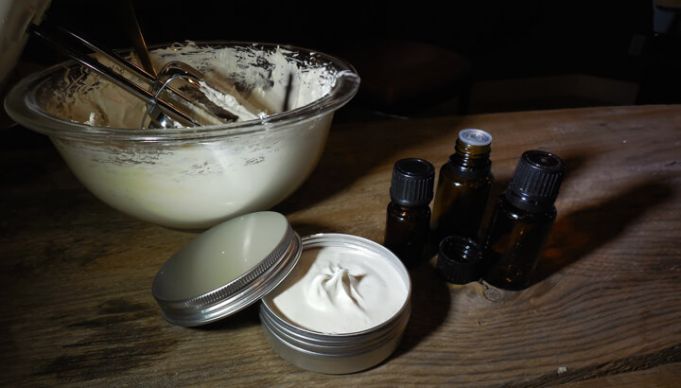 Cool Your Tired Tootsies With This Whipped Foot Lotion
