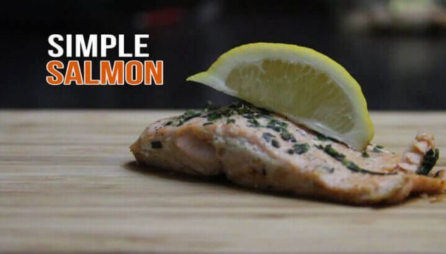 WATCH: Simple Salmon Dinner Anyone Can Make