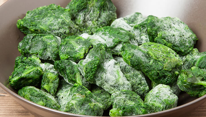 Chinese Foods Frozen Spinach