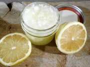 Exfoliate Naturally With This Lemon Salt Scrub