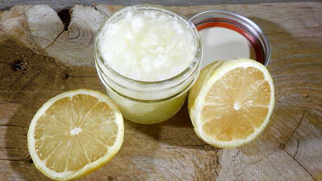 Lemon Salt Scrub Feature Photo