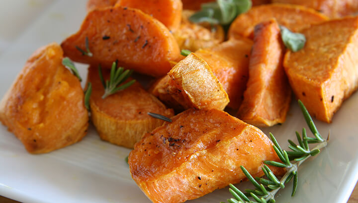 Orange Sweet Potatoes