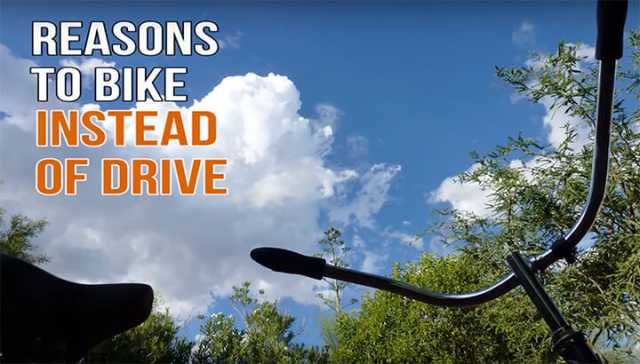 WATCH: 5 Reasons To Bike Instead Of Drive