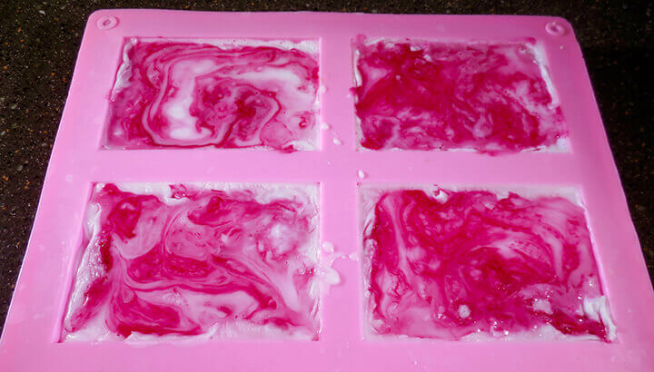 3 Ingredient Candy Cane Peppermint Soap Photo 7